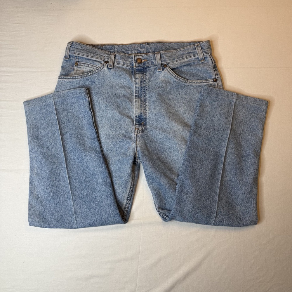 Levis 560 Jeans Mens 36x29 Relaxed Fit Tapered Leg‎ Vintage Denim Made USA 90s